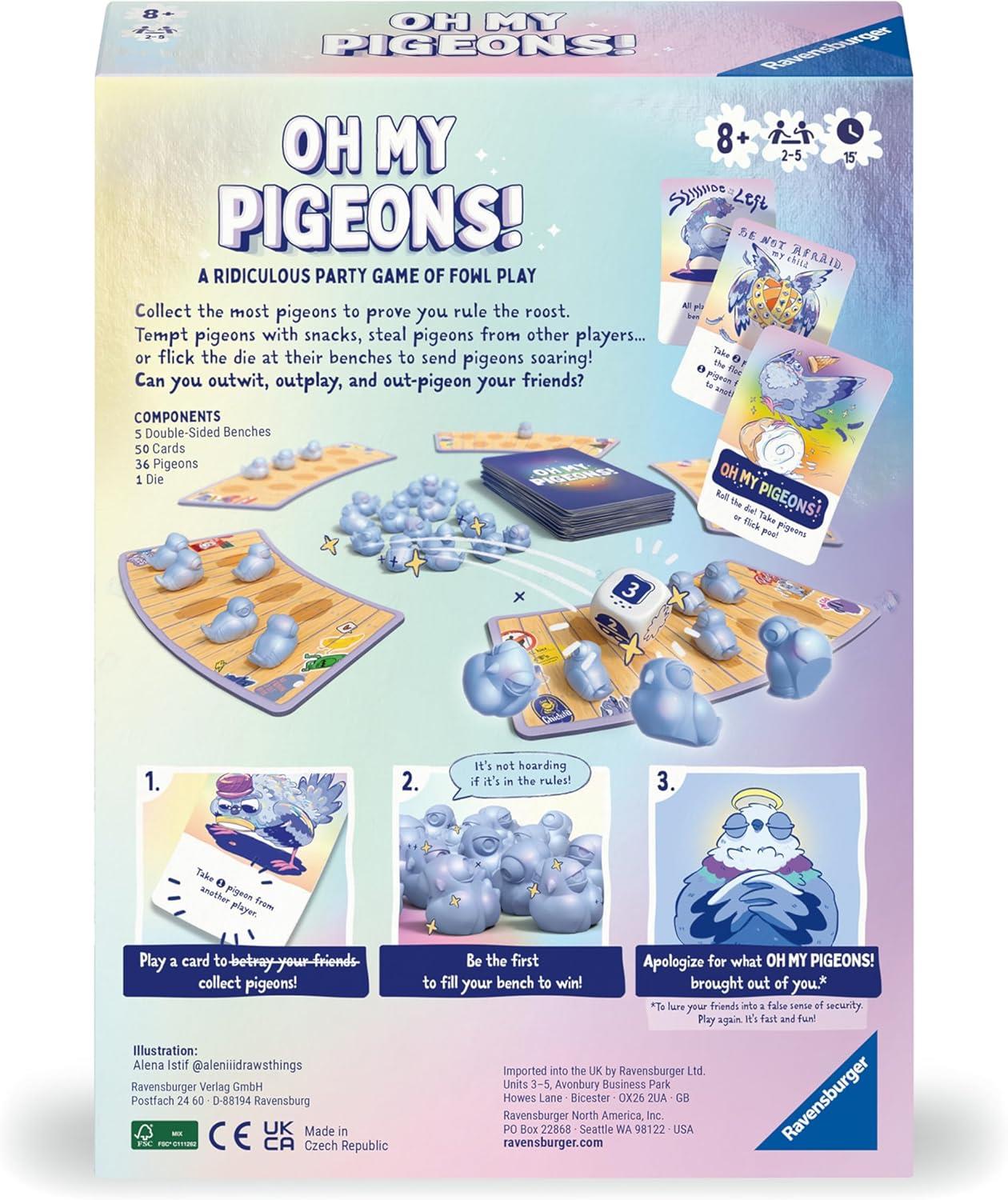 Ravensburger Oh My Pigeons! Party Game