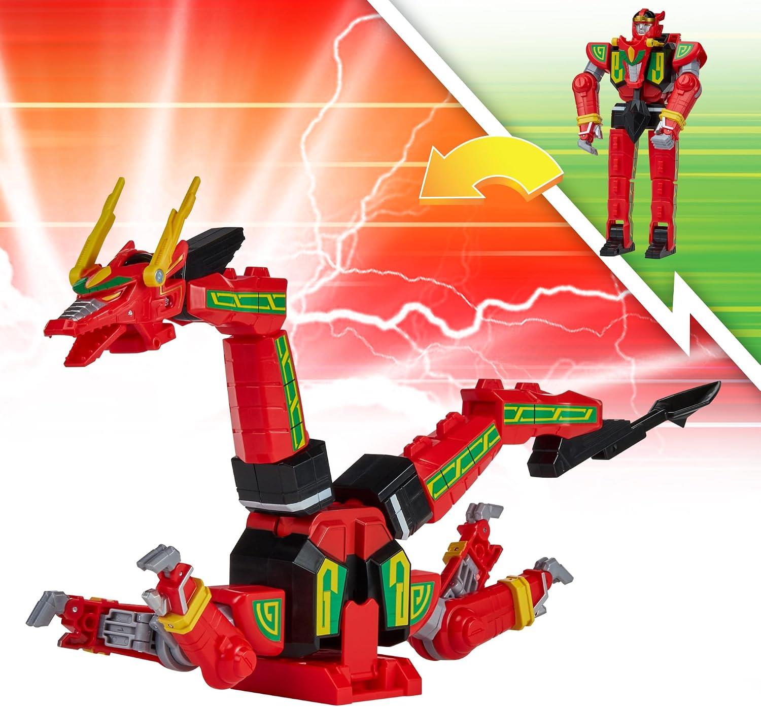 Power Rangers Mighty Morphin Zord Action Figure - Red Dragon
