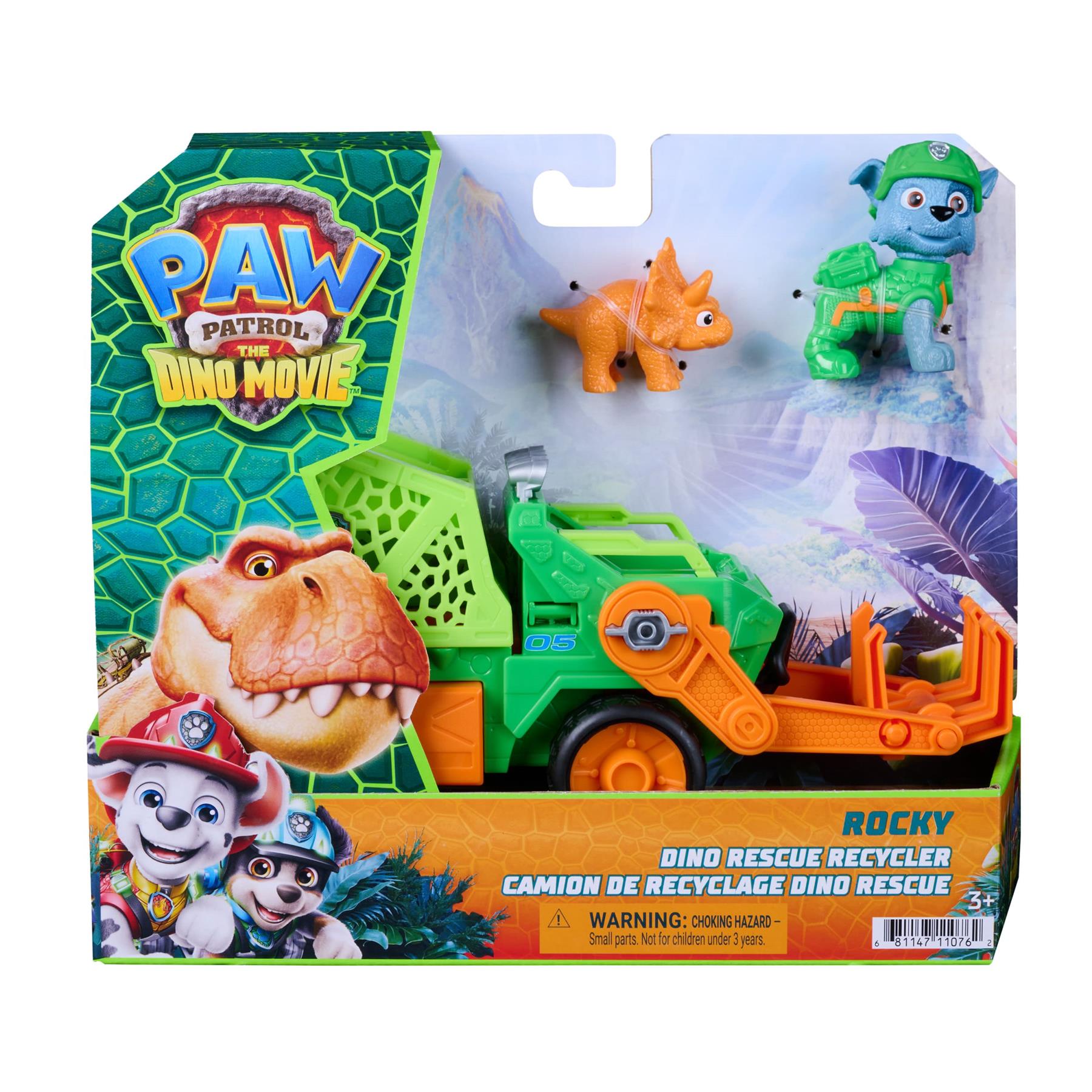 PAW Patrol Dino Themed Vehicle - Rocky