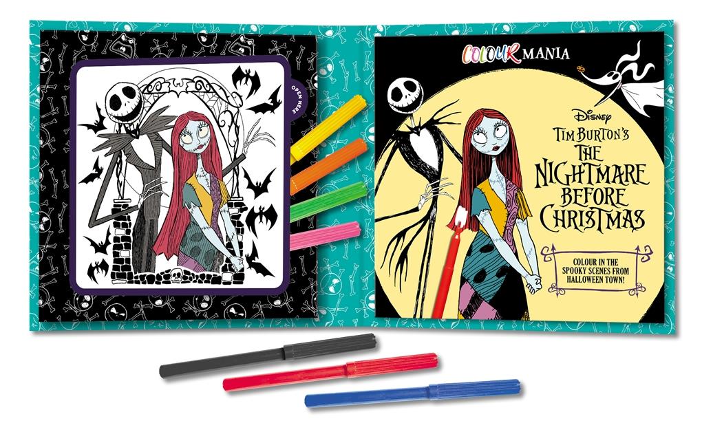 Disney Tim Burton's The Nightmare Before Christmas Colouring Book