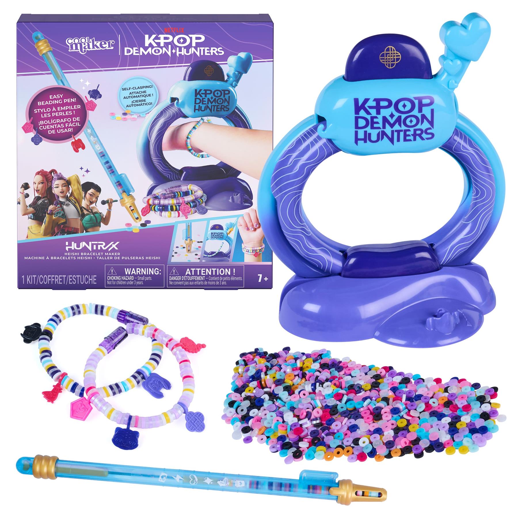 Cool Maker, KPop Demon Hunters Heishi Bracelet Maker