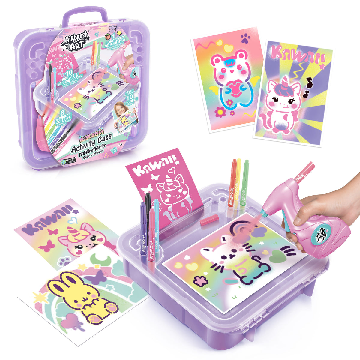 Canal Toys Airbrush Art Activity Case