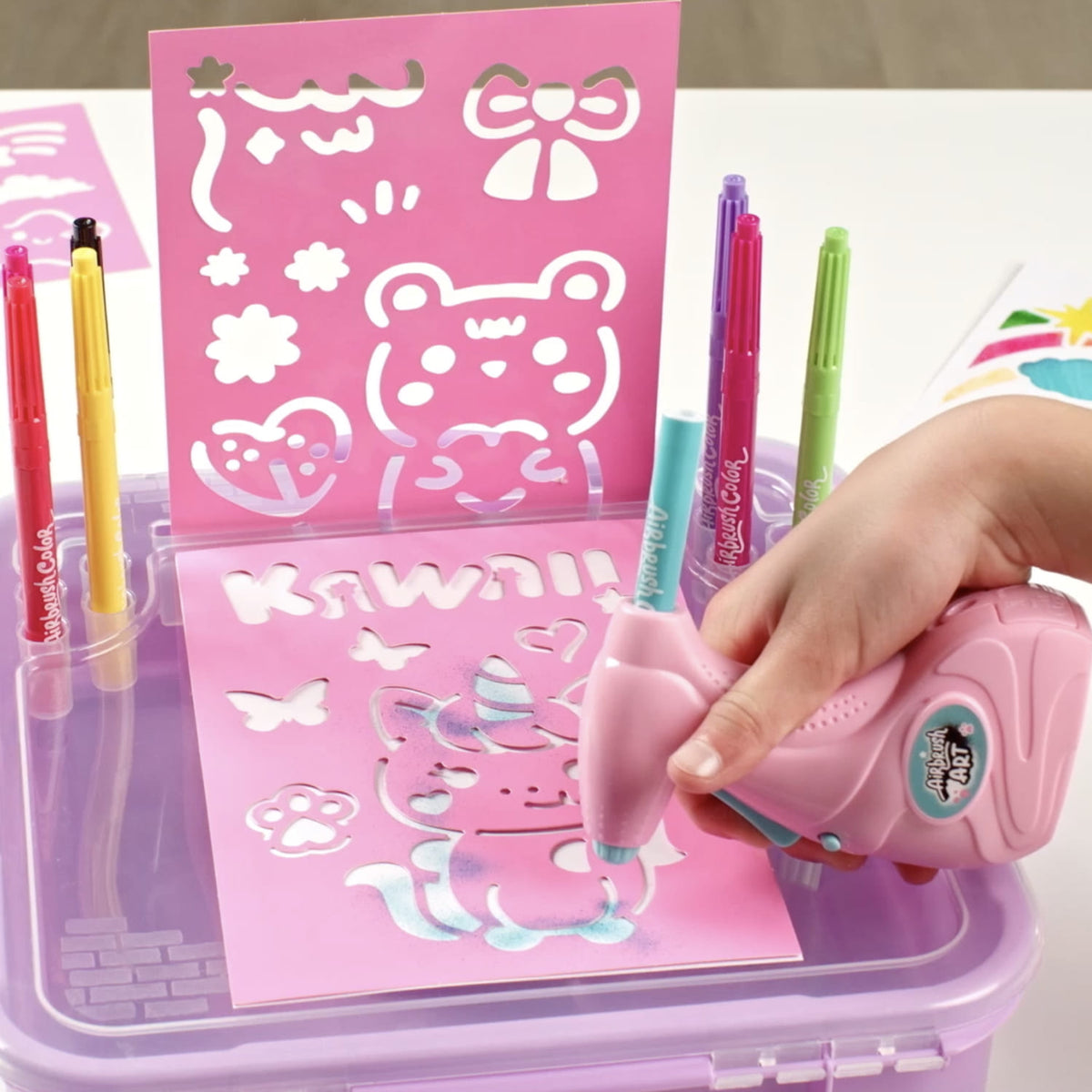 Canal Toys Airbrush Art Activity Case