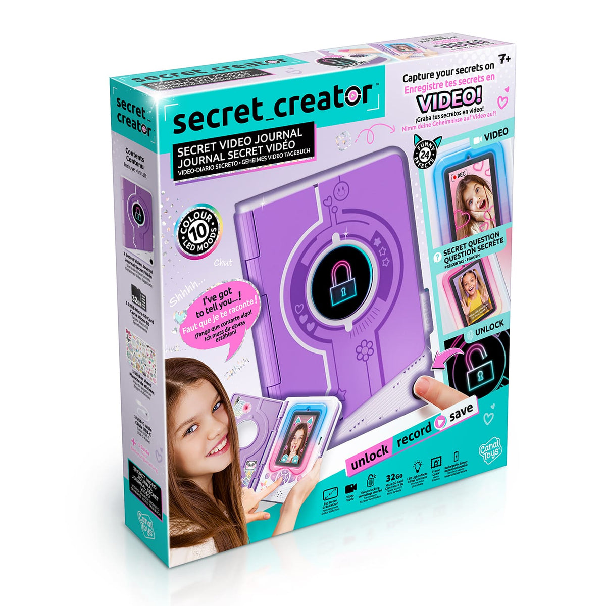 Secret Creator Secret Video Diary Journal