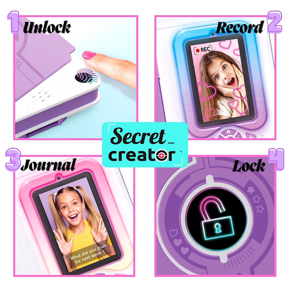 Secret Creator Secret Video Diary Journal