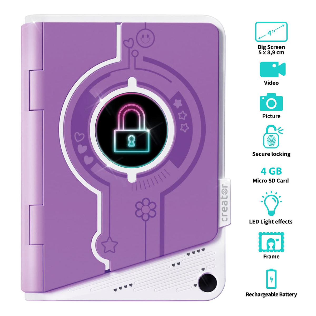 Secret Creator Secret Video Diary Journal