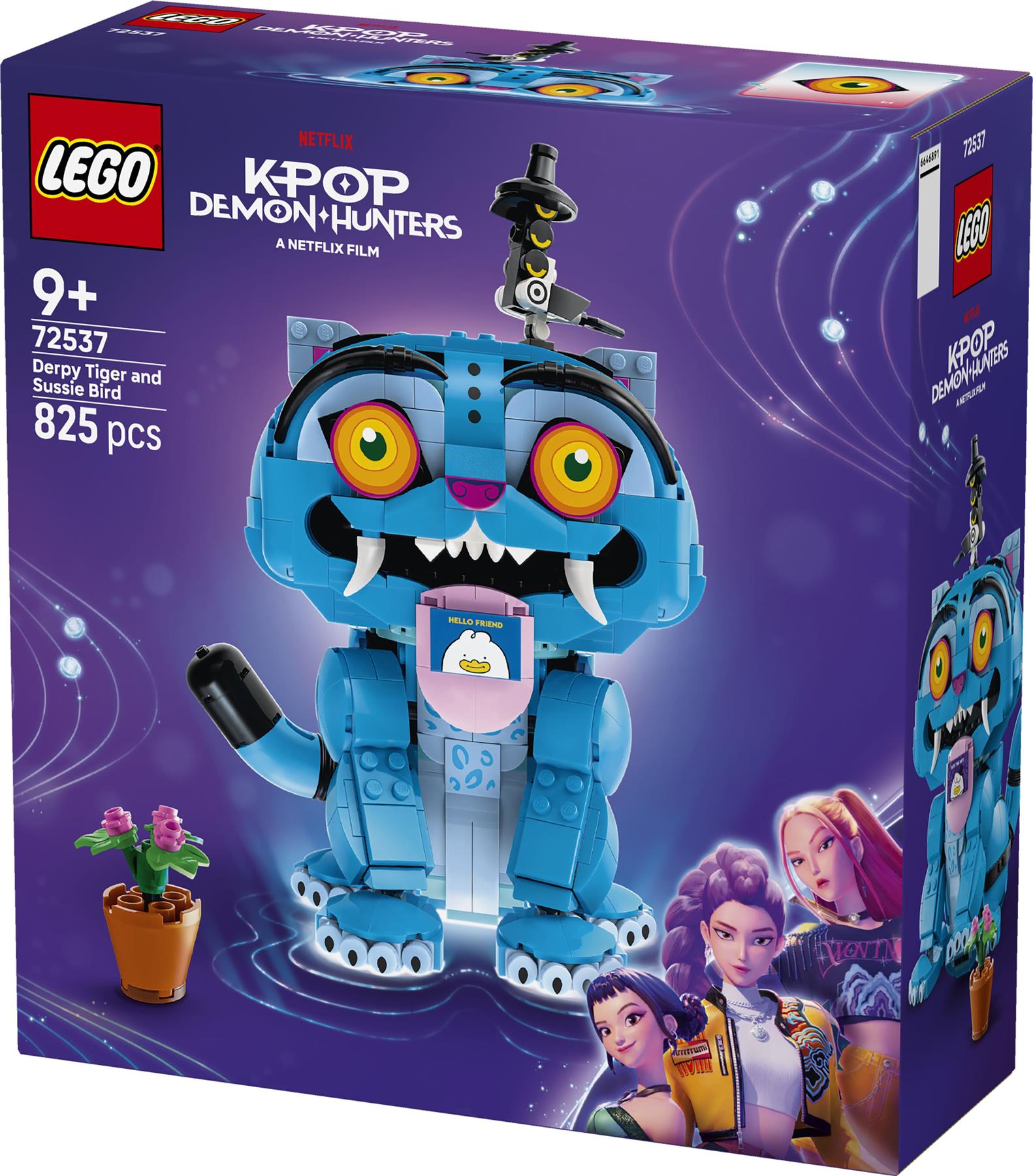 LEGO K-POP Demon Hunters Derpy Tiger and Sussie Bird 72537
