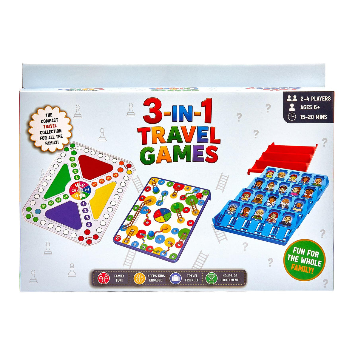 Classic 3-in-1 Travel Games