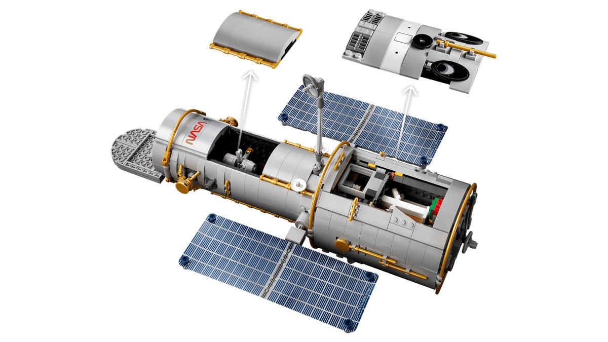 LEGO Icons Hubble Space Telescope 11382