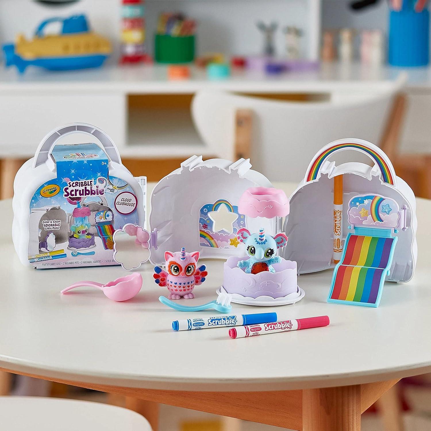 Crayola Scribble Scrubbie Cloud Playset