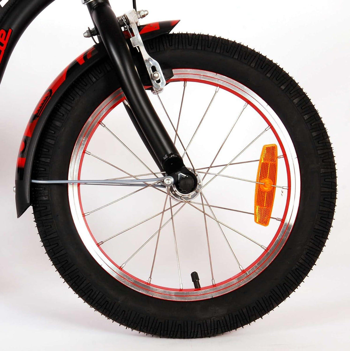Volare Miracle Cruiser 16-Inch Boy's Bike- Matte Black