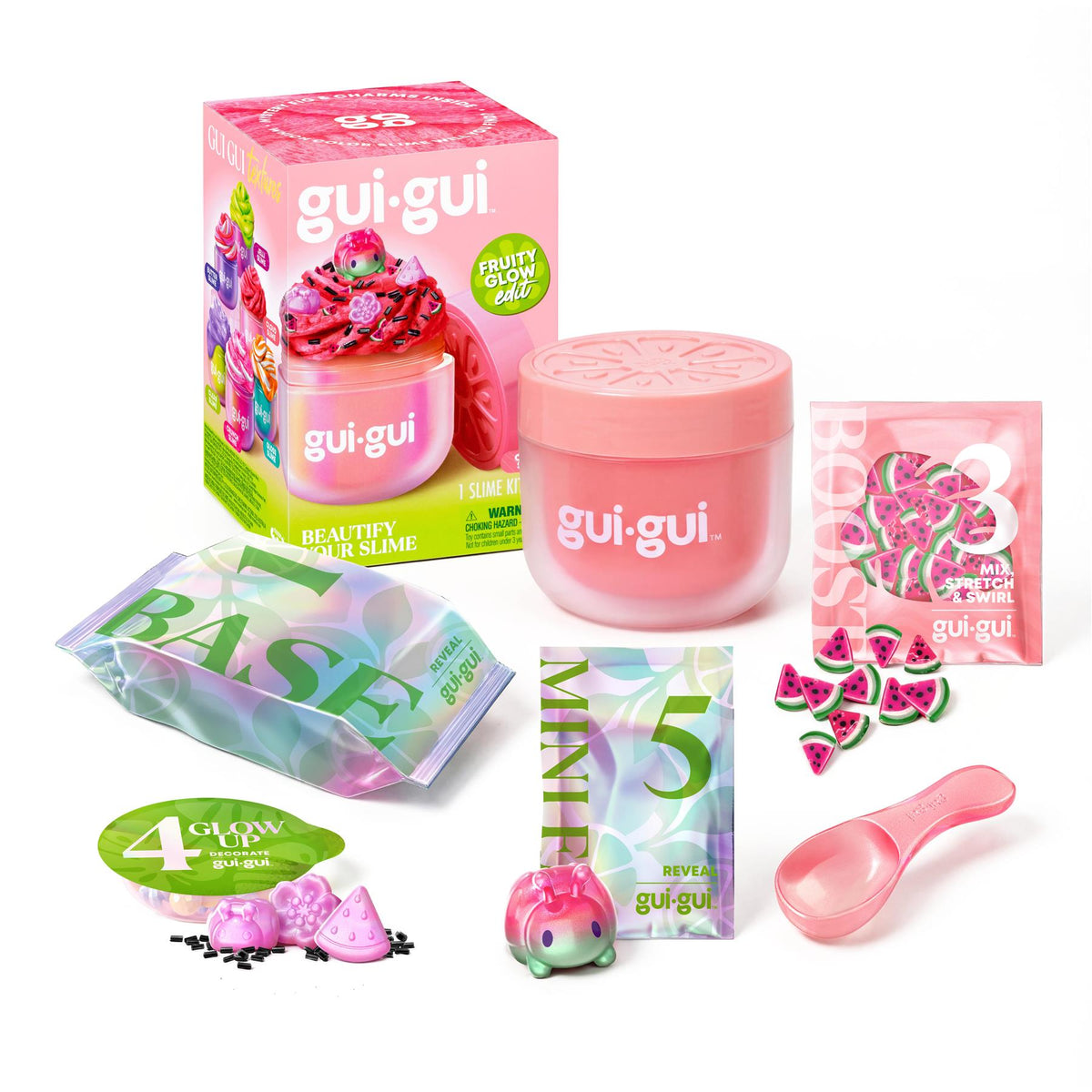 Gui Gui Fruity Glow Single Pack Beautify Your Slime - Cloud Slime