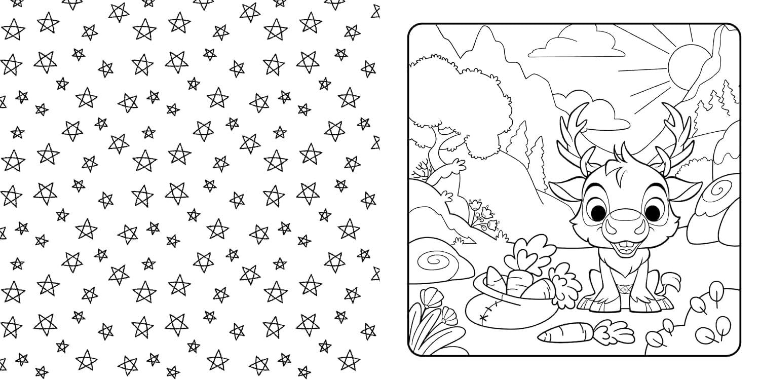 Disney Animals Cosy Colouring Book