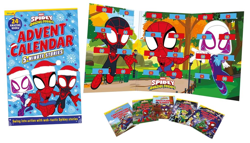 Marvel Spidey and His Amazing Friends 5-Minute Stories Advent Calendar