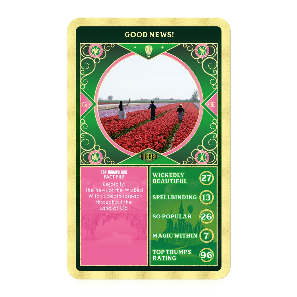 Top Trumps Wicked Card Game
