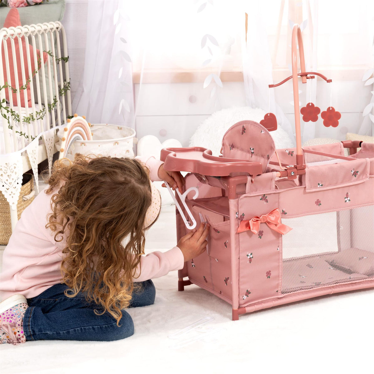 Bayer Doll Multi Bed - Pink