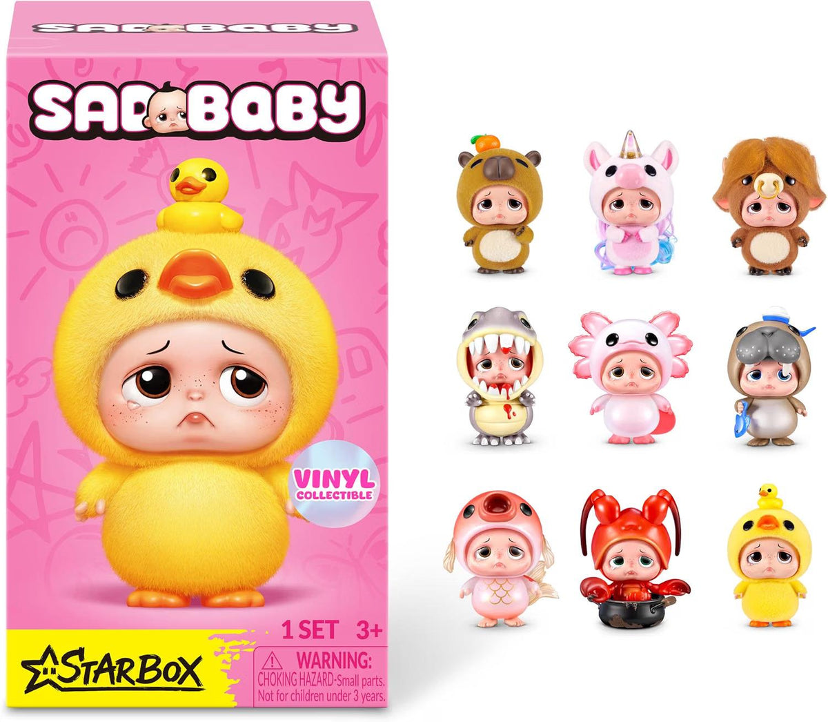 Starbox Series 1 Sad Baby Animals Blind Box