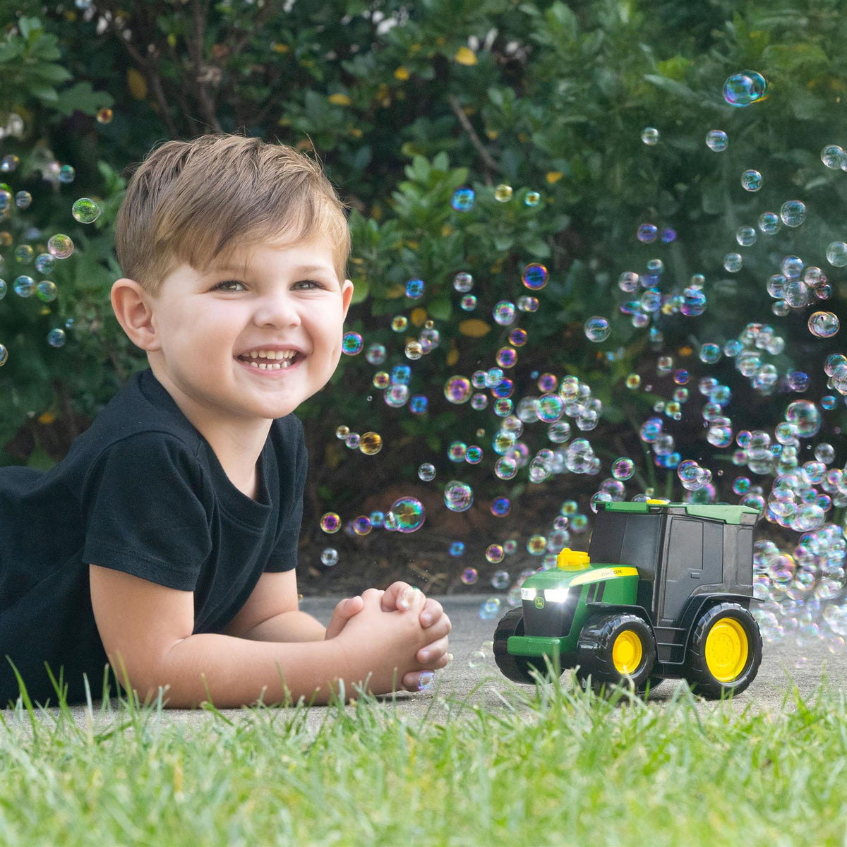 John Deere Bubble 'n Go Tractor