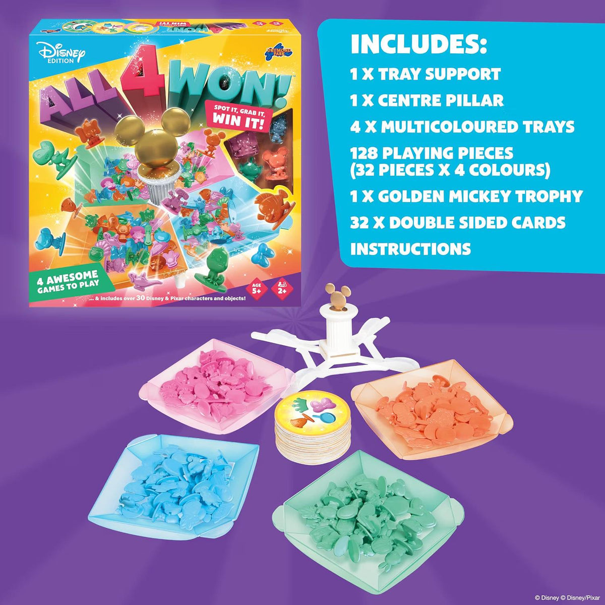 Tomy All 4 Won! Disney Edition