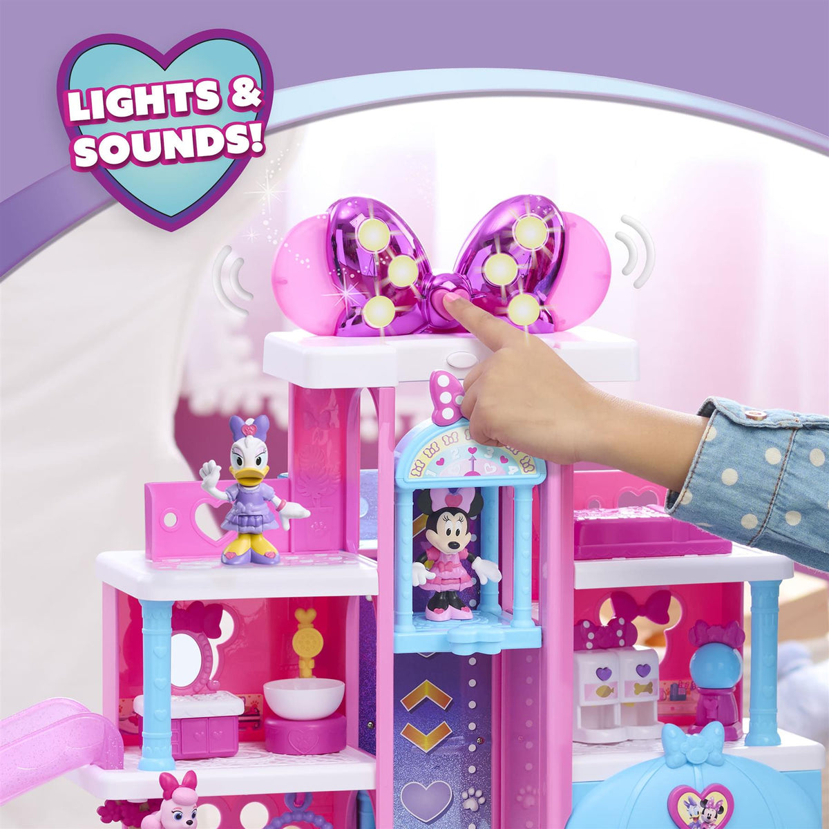 Disney Jr. Minnie Mouse Pet Hotel Playset