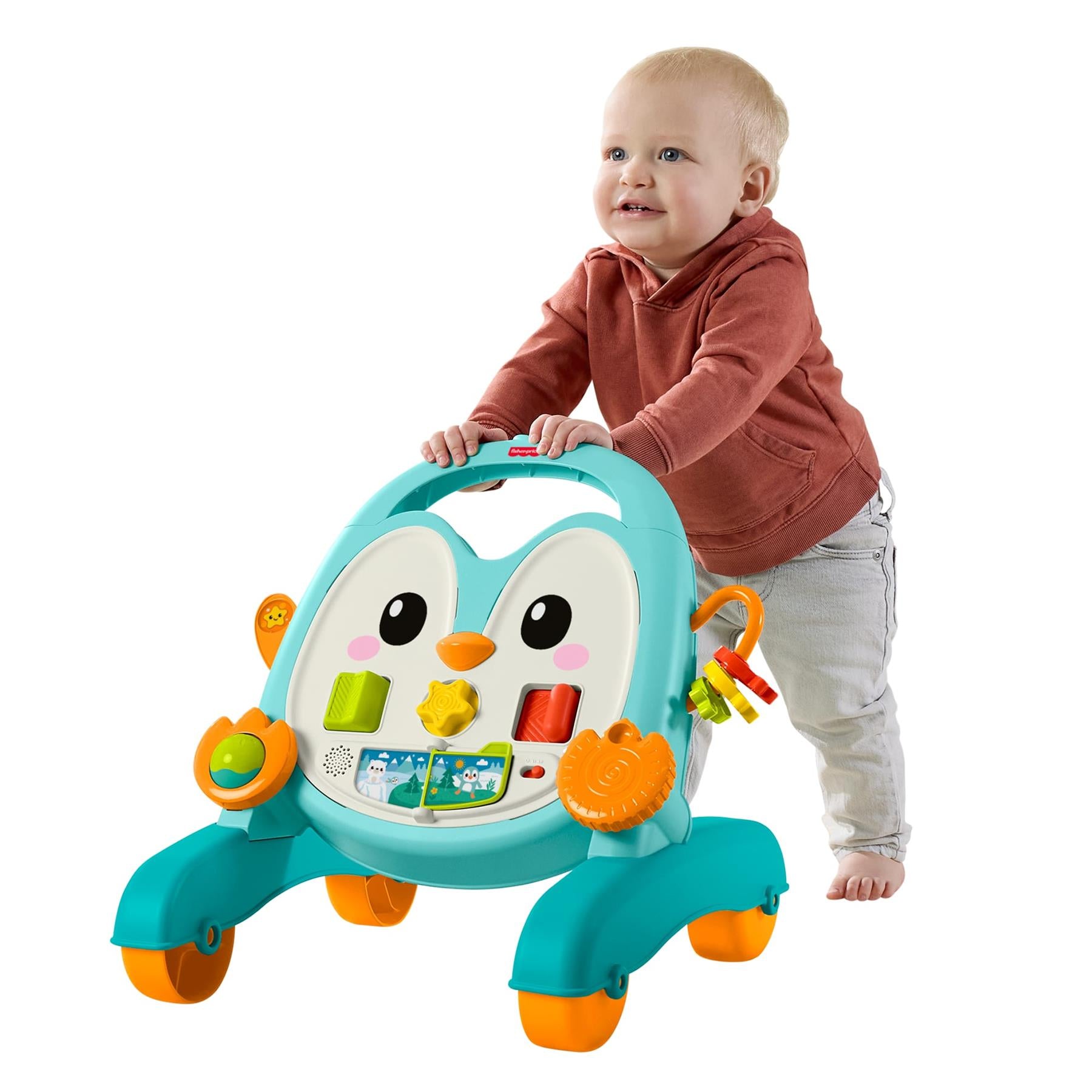 Fisher-Price 2-in-1 Musical Penguin Activity Walker
