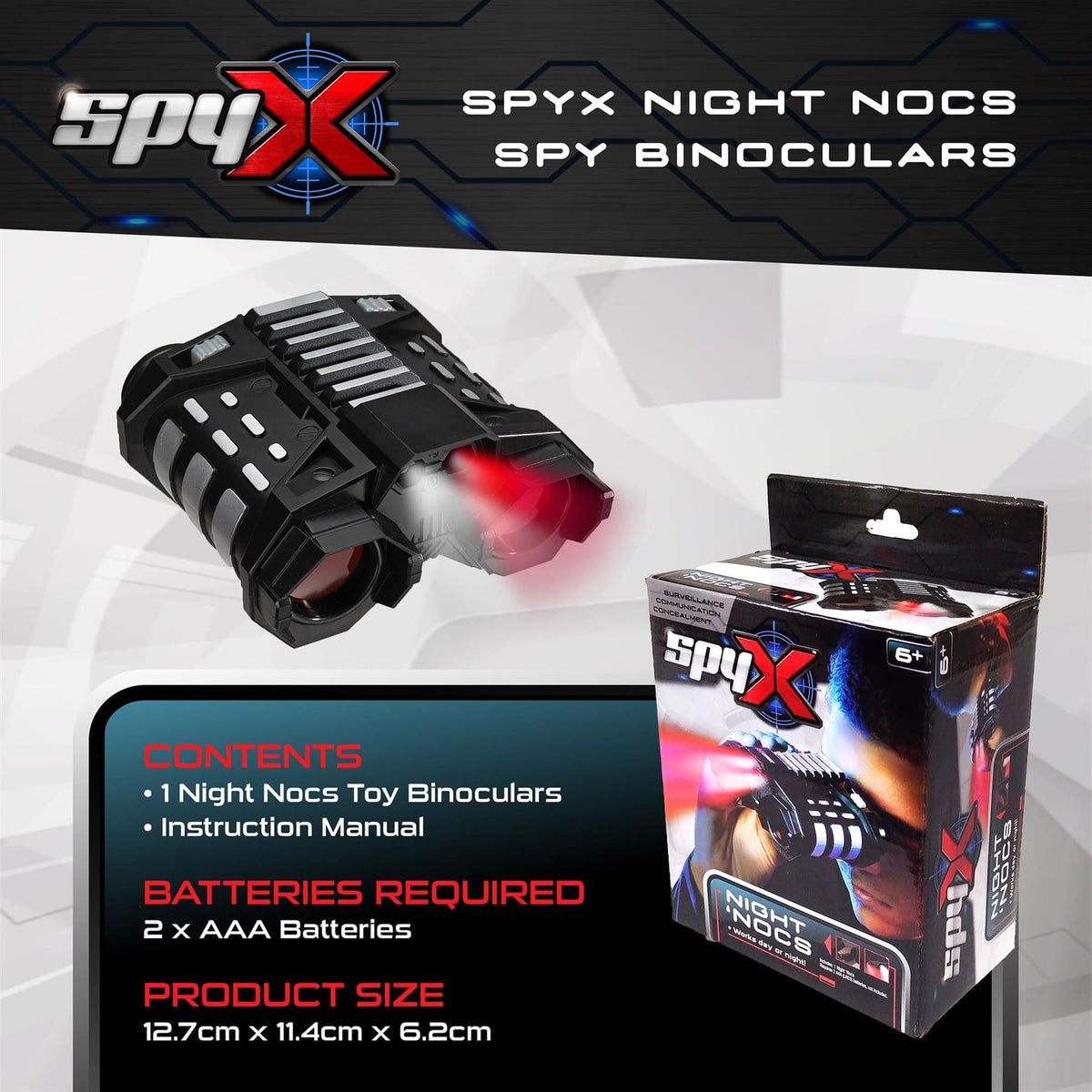 SpyX Night Nocs