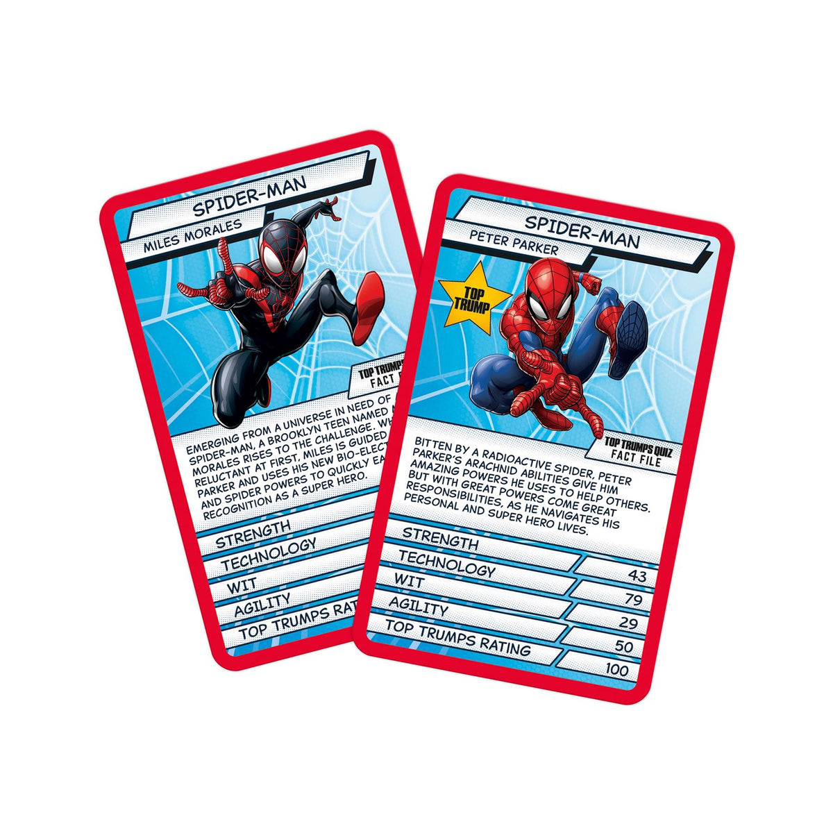 Top Trumps Marvel Spiderman Card Game