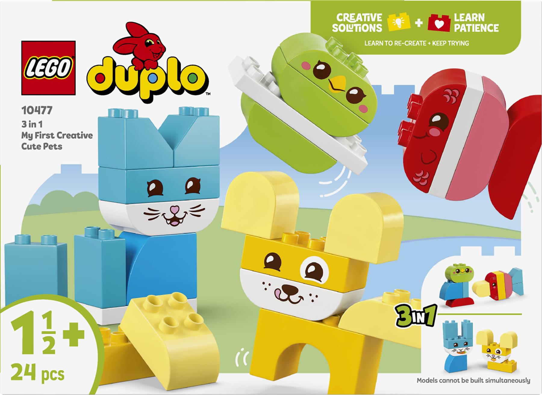LEGO Duplo 3-in-1 Creative Cute Pets 10477