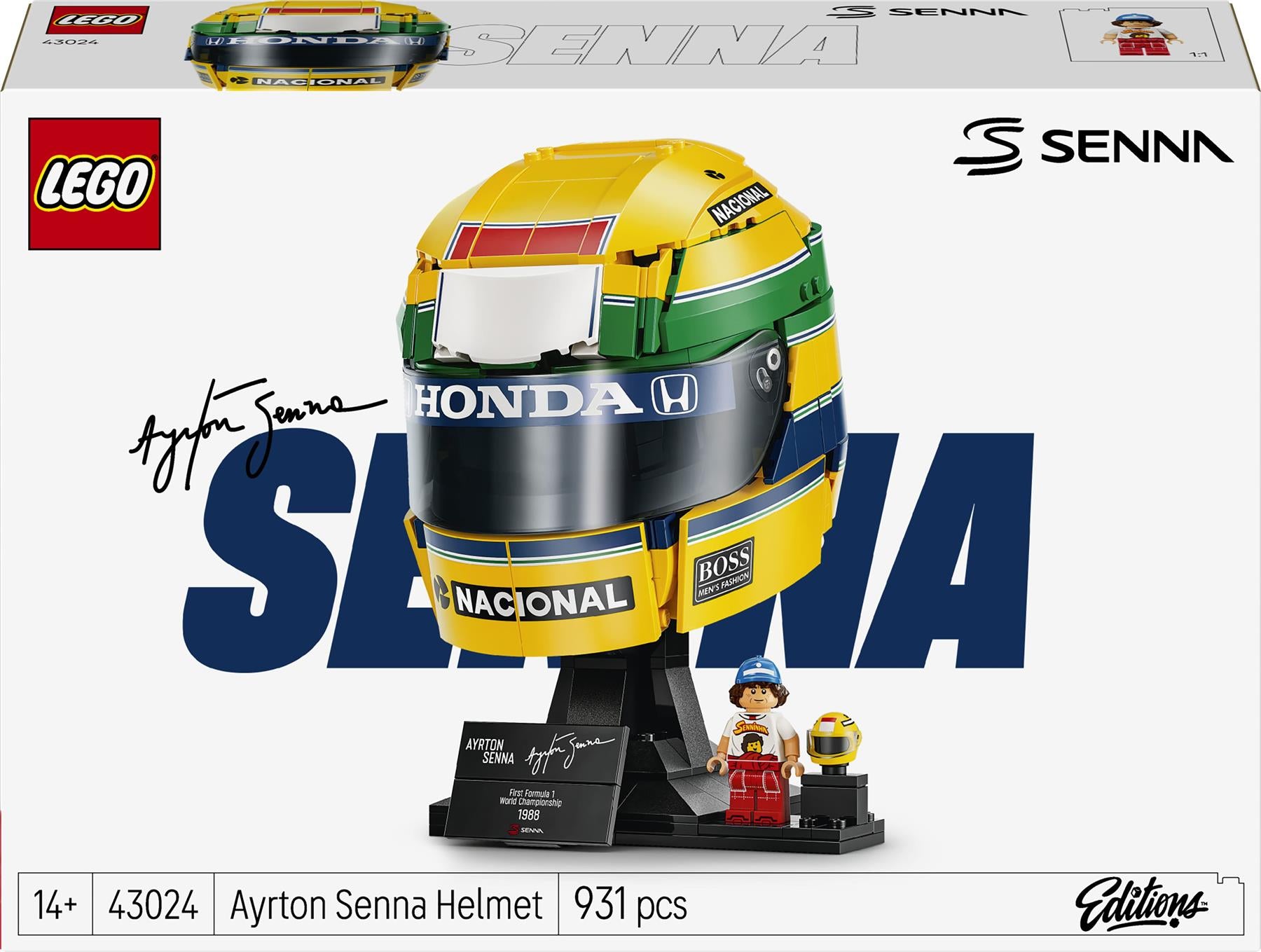 LEGO Ayrton Senna Helmet 43024