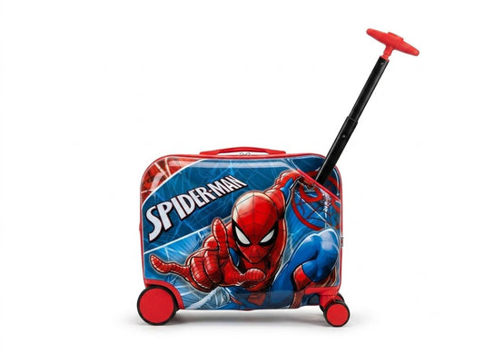 Spiderman Kids Ride On Suitcase