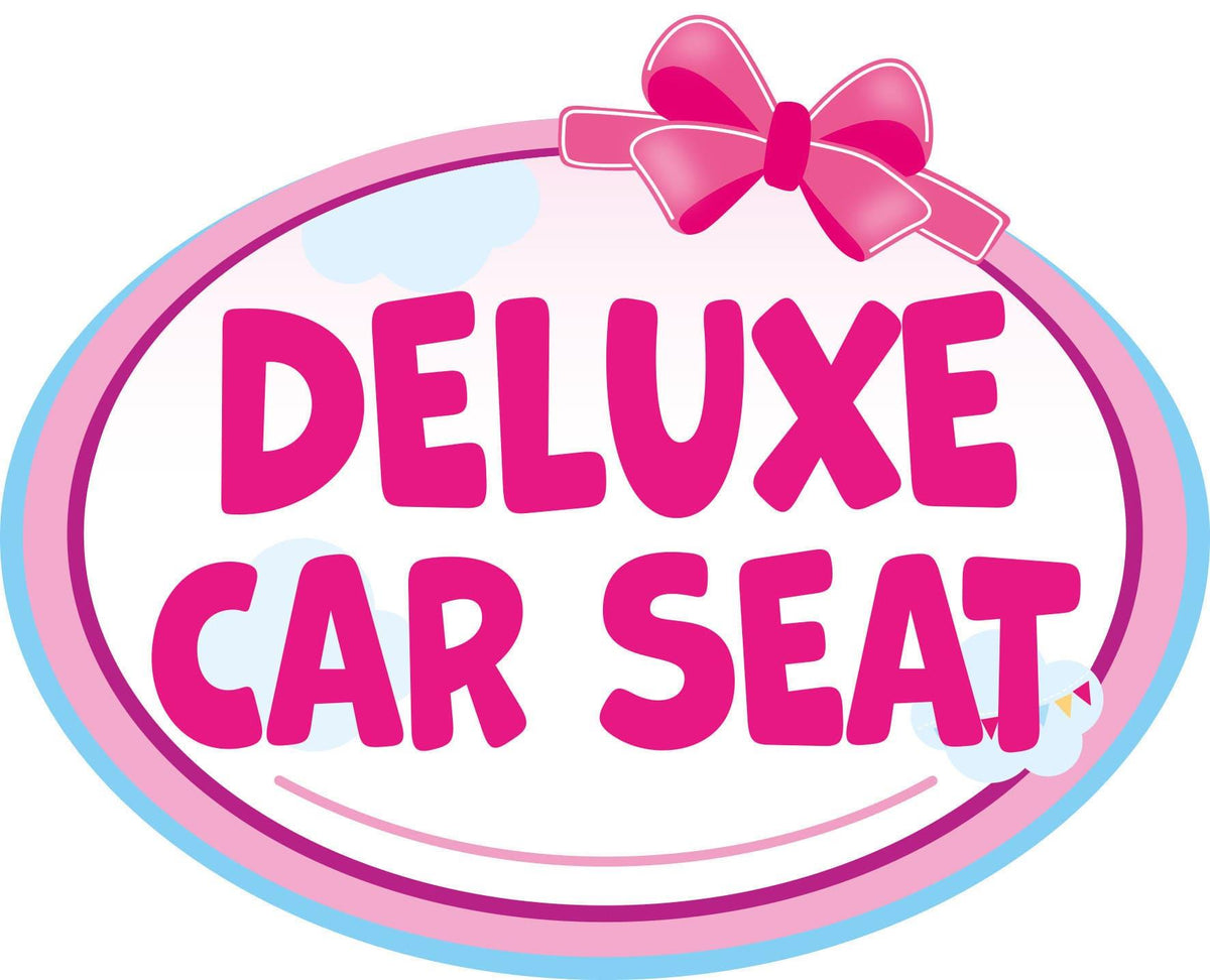 Bayer Deluxe Doll Car Seat with Cannopy - Pink