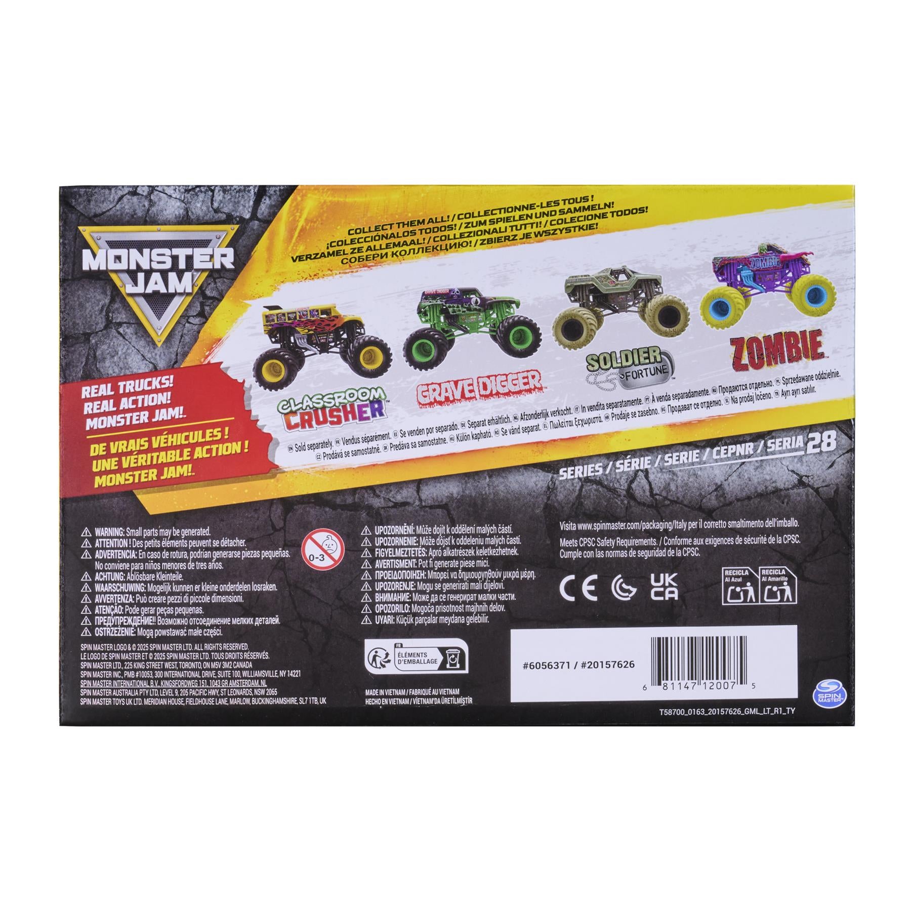 Monster Jam 1: 24 Scale Monster Truck - Grave Digger