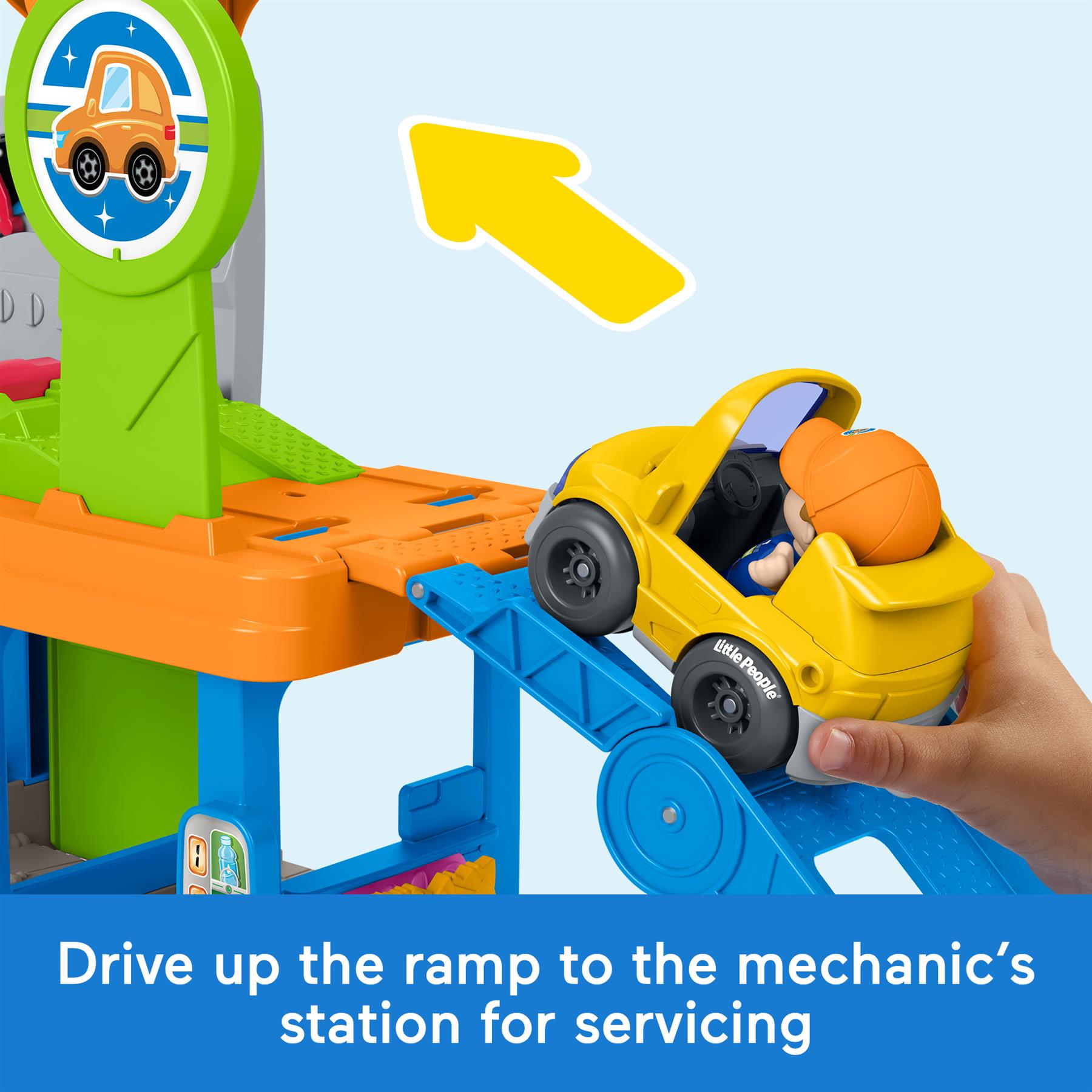 Fisher-Price Little People Fillin' Fun Service Station