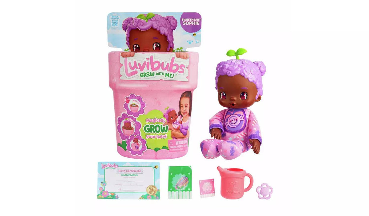 Luvibubs Grow With Me Doll - Sweetheart Sophie