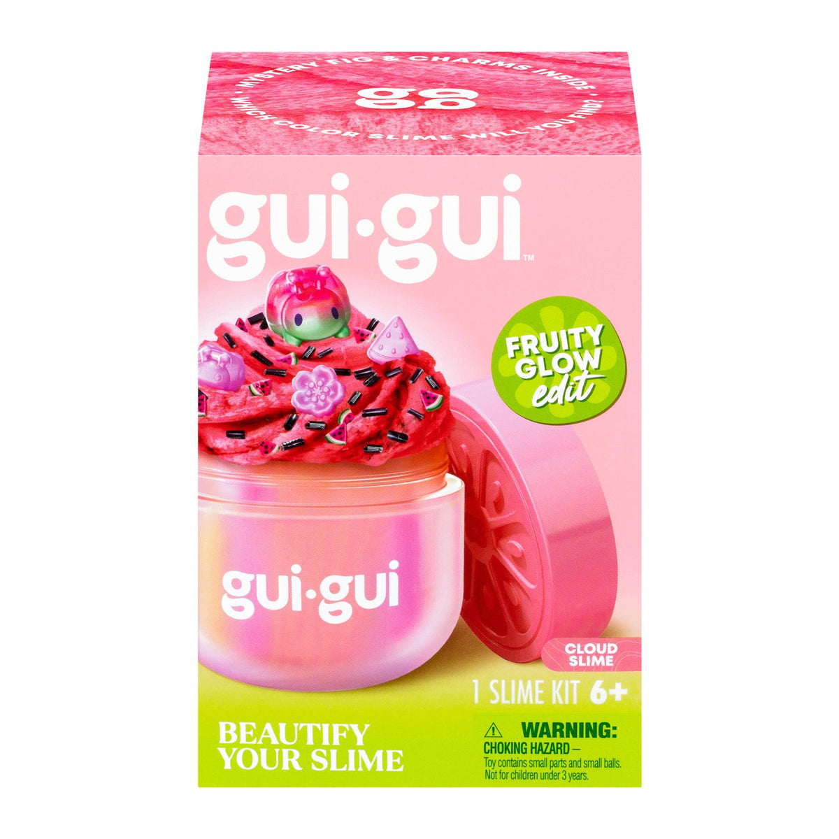 Gui Gui Fruity Glow Single Pack Beautify Your Slime - Cloud Slime