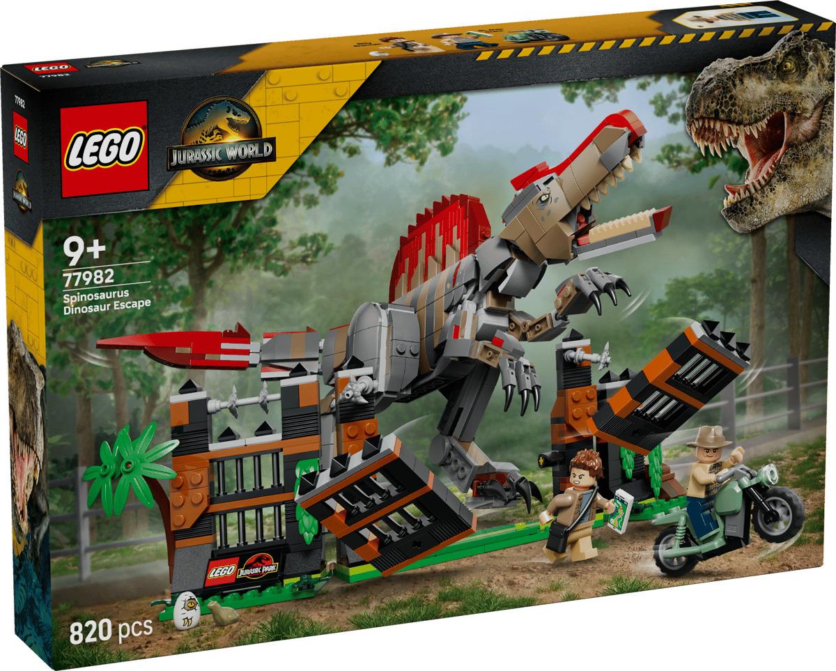 LEGO Jurassic World Spinosaurus Dinosaur Escape 77982