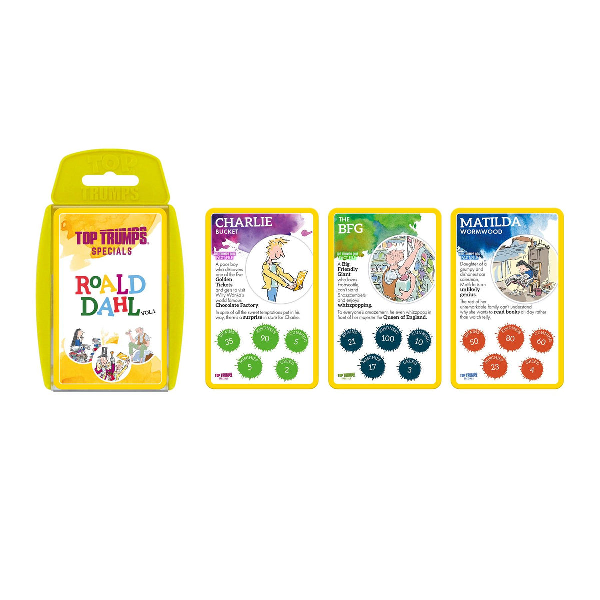 Top Trumps Roald Dahl Vol.1 Card Game