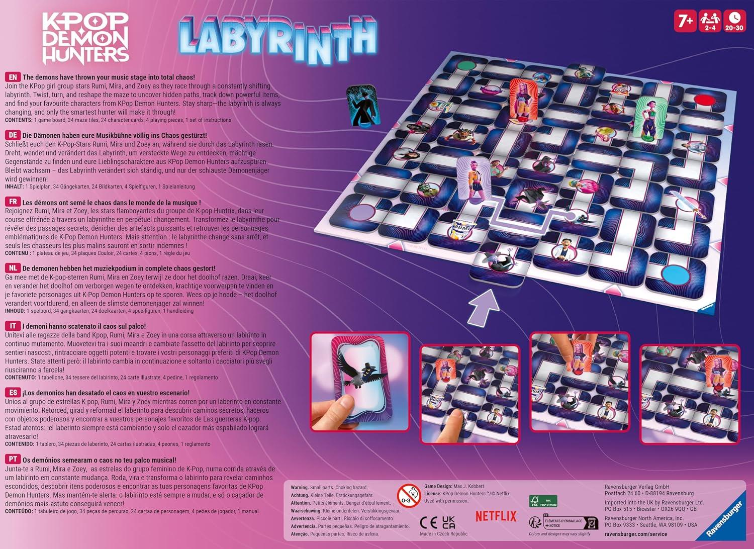 Ravensburger K-Pop Demon Hunters Labyrinth