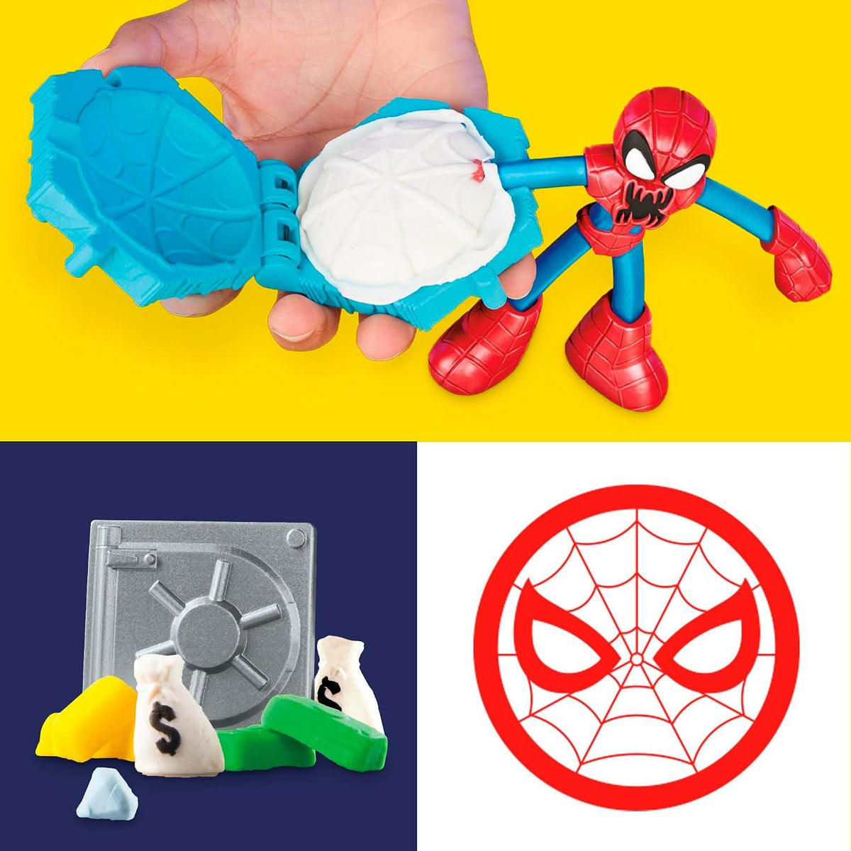 Play-Doh Spider-Man Launch & Slice Battle Playset