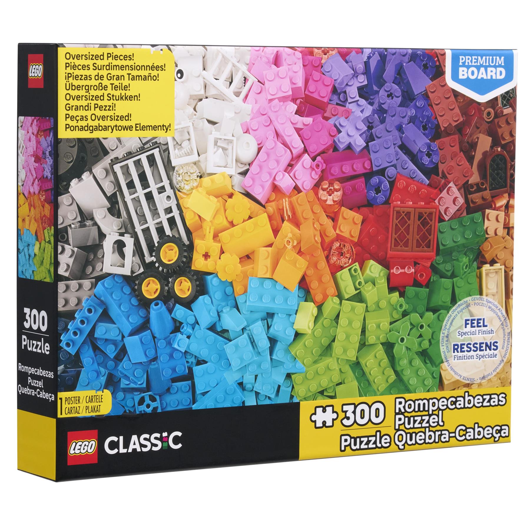 LEGO Oversized 300-Piece Assorted Jigsaw Puzzle