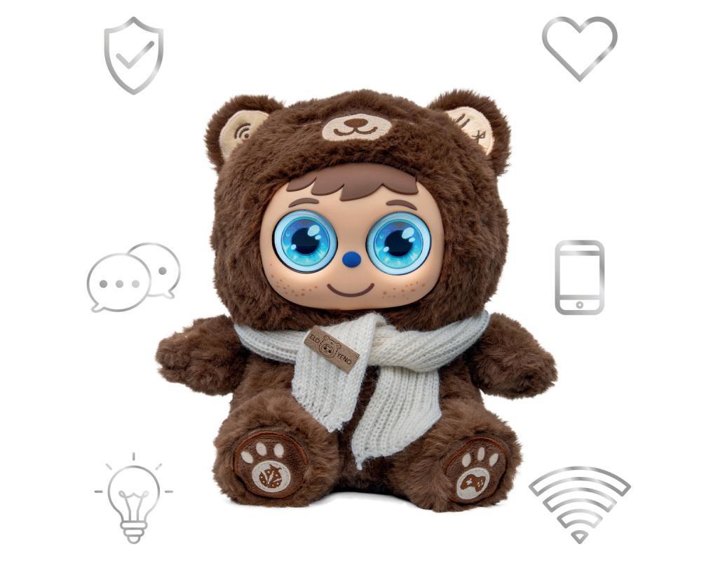 Lexibook ELO Yeno My Talking AI Plush companion