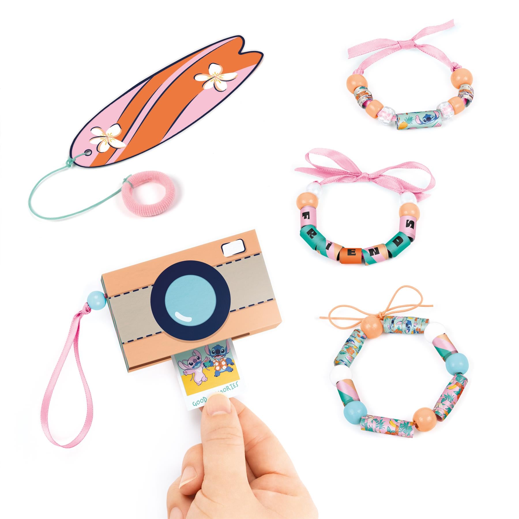 Make It Real Disney's Stitch Alien Adventure Activity Book & DIY Bracelet Kit