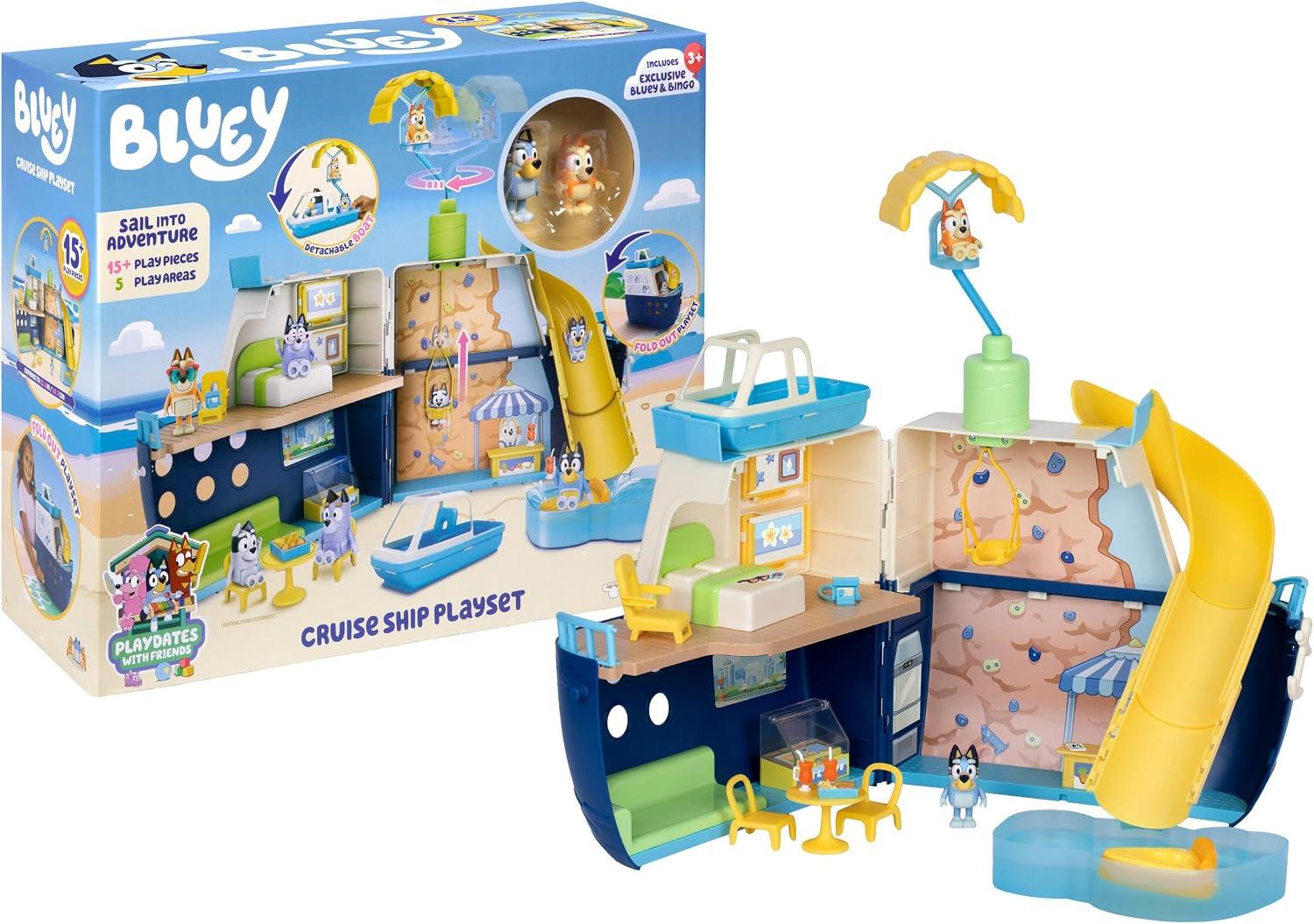 Bluey Cruise Ship Playset