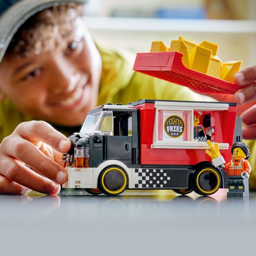 LEGO City Fries Food Truck Toy Building Set 60488