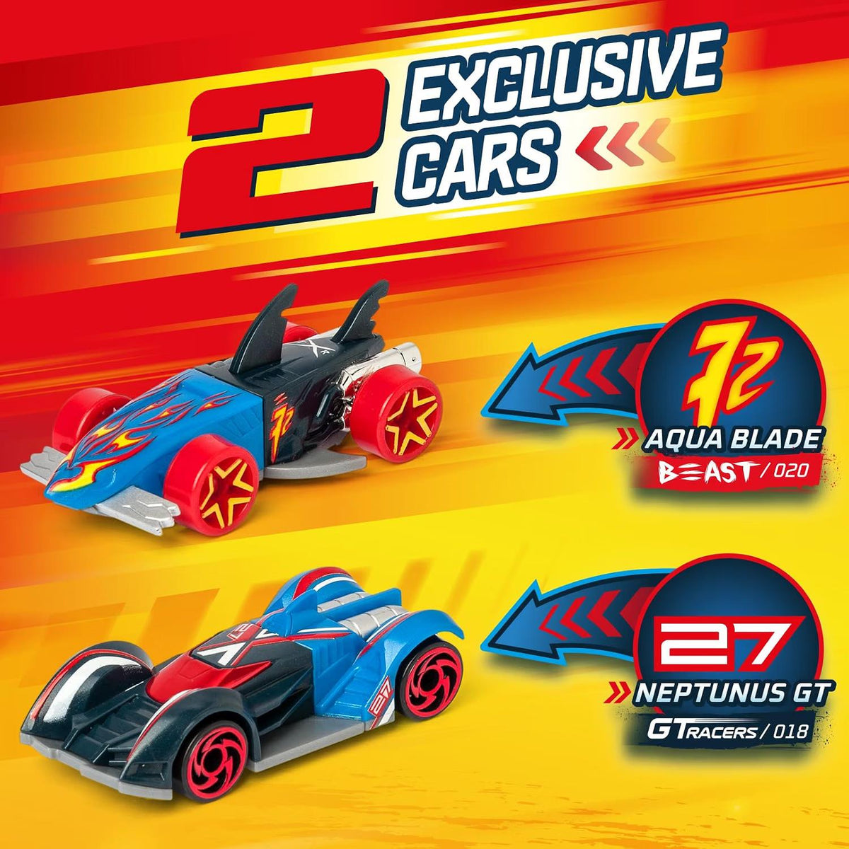 T-Racers Mix 'n Race Squad Launcher -  Shark
