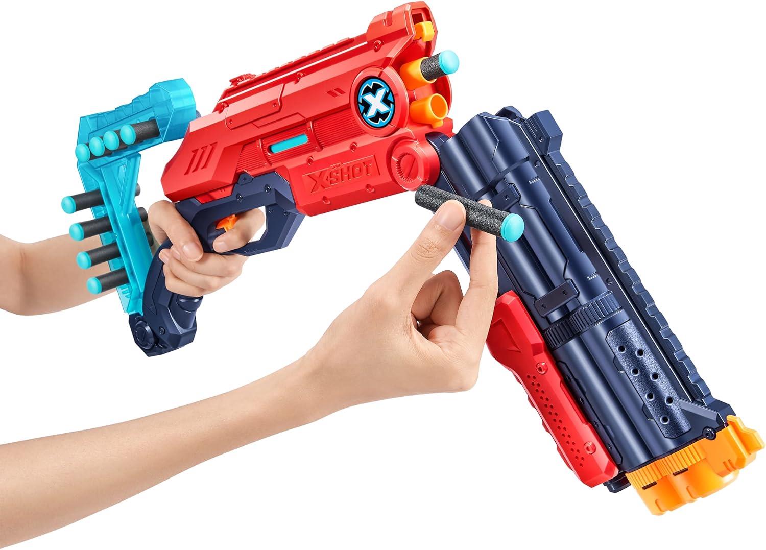 Zuru X-Shot Vigilante Dart Blaster with 4 Cans & 12 Darts
