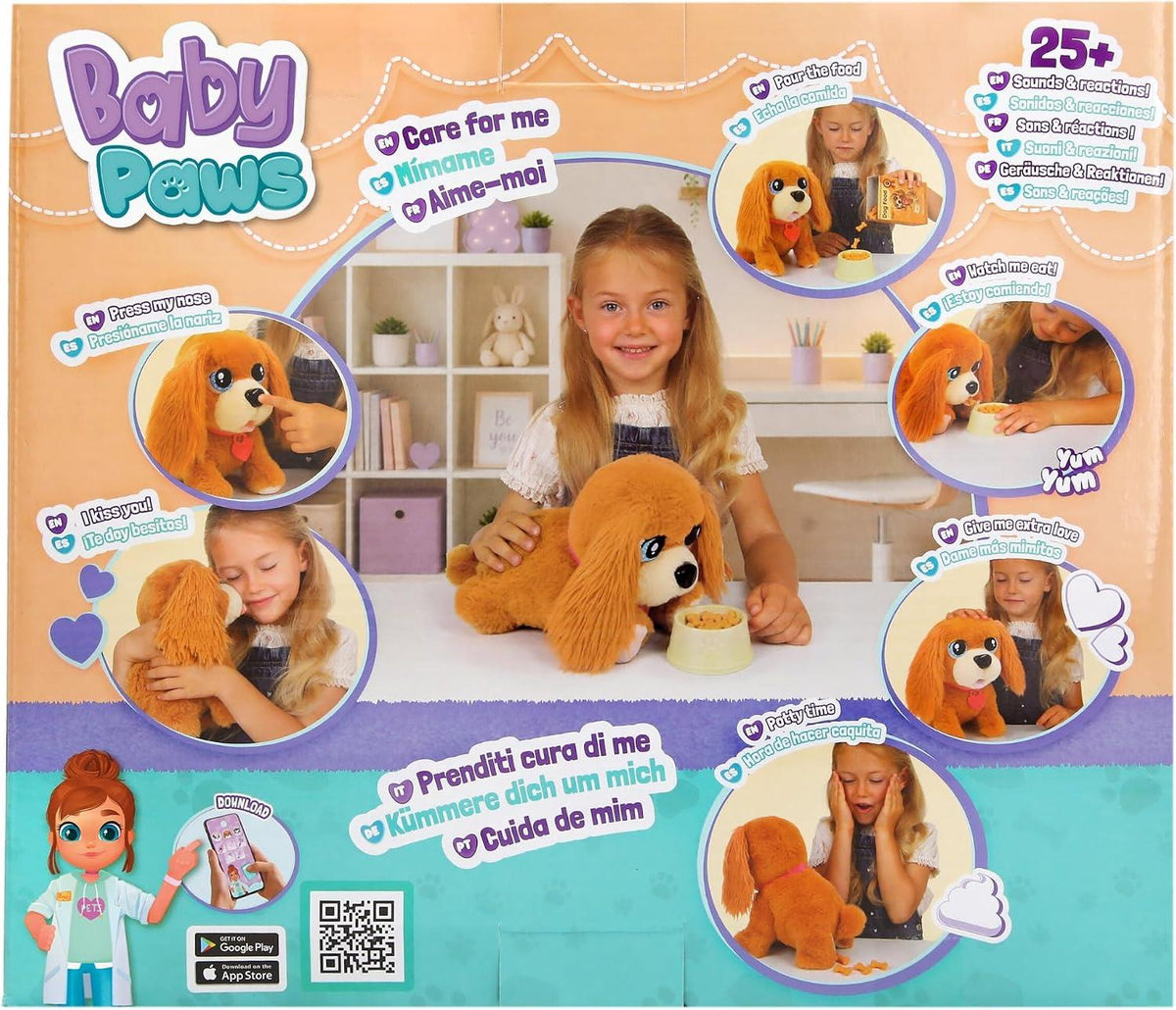 Baby Paws Eat & Go Interactive Plush Puppy