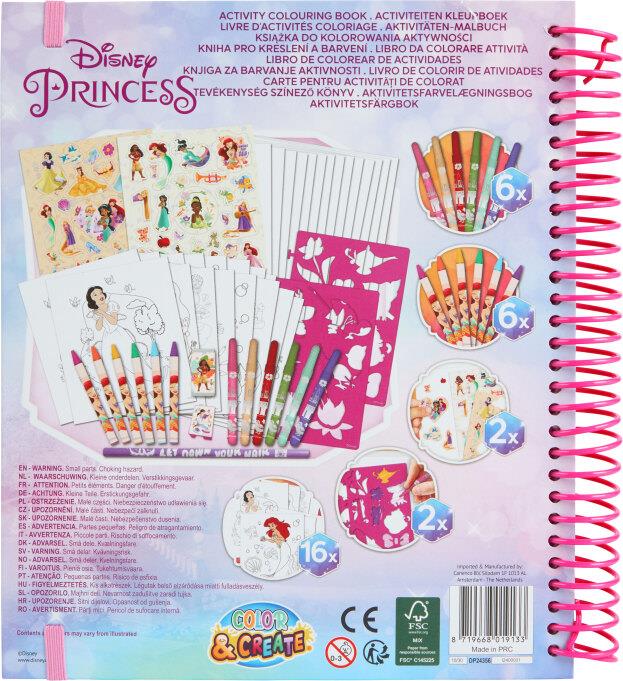 Disney Princess Activity Colouring Book