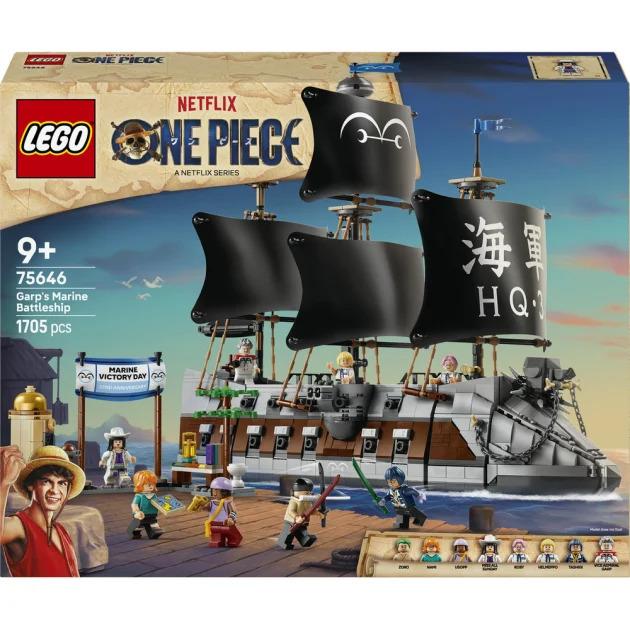 LEGO One Piece Garp's Marine Battleship 75646