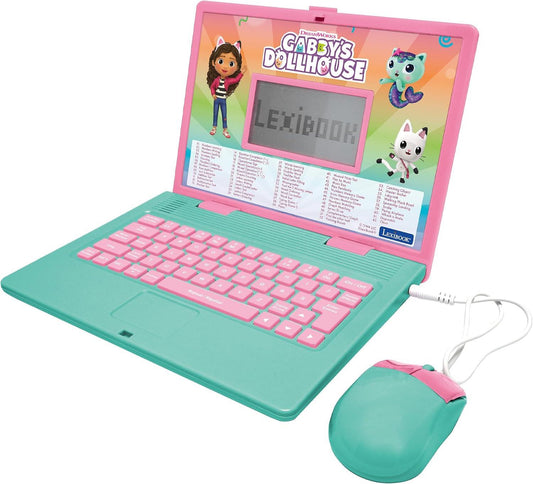Gabby's Dollhouse Bilingual Educational Laptop